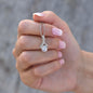 Happy Birthday Mom-14K white gold Pendant