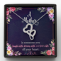 Double Heart Mothers Day Pendent