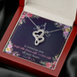 Double Heart Mothers Day Pendent