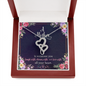 Double Heart Mothers Day Pendent