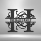 Custom name metal sign