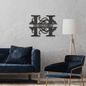 Custom name metal sign
