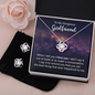 To My Girlfriend-Earring & Necklace Set
