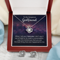 To My Girlfriend-Earring & Necklace Set