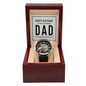 Happy Birthday Dad-Custom Men's Openwork Watch