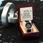 Happy Birthday to My Son- Men's Openwork Watch