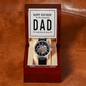 Happy Birthday Dad-Custom Men's Openwork Watch