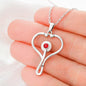 To My Nurse Mom Stethoscope Necklace