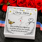 To My Nurse Mom Stethoscope Necklace