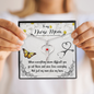 To My Nurse Mom Stethoscope Necklace