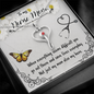 To My Nurse Mom Stethoscope Necklace