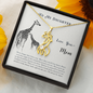 To My Daughter-Graceful Love Giraffe Necklace