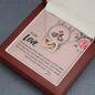 Never-Ending love Heart Pendent