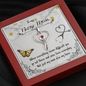 To My Nurse Mom Stethoscope Necklace