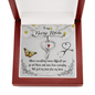 To My Nurse Mom Stethoscope Necklace