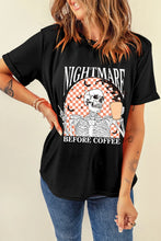 Load image into Gallery viewer, Nightmare before coffee Short Sleeve T-Shirt
