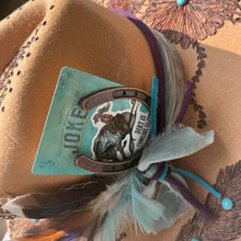 Load image into Gallery viewer, Cowgirl Glitter Burnt Rancher Hat
