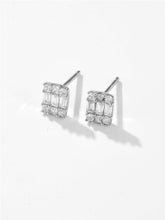 Load image into Gallery viewer, 925 Sterling Silver Zircon Stud Earrings
