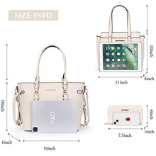 Load image into Gallery viewer, Montana West 3pcs Purses and Handbags for Women Top-handle Large Tote Bag Trendy Crossbody Cell Phone Purse with Coin Wallet
