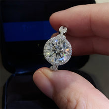 Load image into Gallery viewer, 3 Carat 925 Sterling Silver Moissanite Ring
