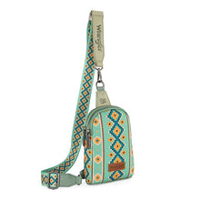 Load image into Gallery viewer, Aztec Sling Bag Southwest Crossbody Bag
