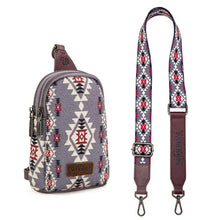 Load image into Gallery viewer, Aztec Sling Bag Southwest Crossbody Bag
