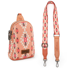 Load image into Gallery viewer, Aztec Sling Bag Southwest Crossbody Bag
