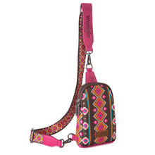 Load image into Gallery viewer, Aztec Sling Bag Southwest Crossbody Bag
