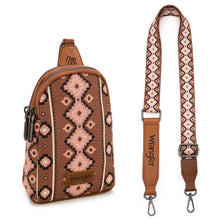 Load image into Gallery viewer, Aztec Sling Bag Southwest Crossbody Bag
