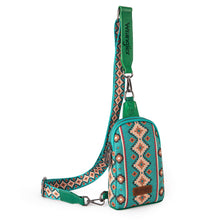 Load image into Gallery viewer, Aztec Sling Bag Southwest Crossbody Bag
