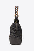 Load image into Gallery viewer, Printed  Leather Sling Bag
