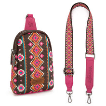 Load image into Gallery viewer, Aztec Sling Bag Southwest Crossbody Bag
