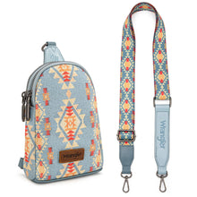 Load image into Gallery viewer, Aztec Sling Bag Southwest Crossbody Bag
