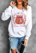 Load image into Gallery viewer, Graphic Round Neck Long Sleeve Sweatshirt
