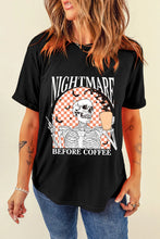 Load image into Gallery viewer, Nightmare before coffee Short Sleeve T-Shirt
