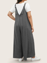 Load image into Gallery viewer, Full Size Pocketed Wide Leg Overalls
