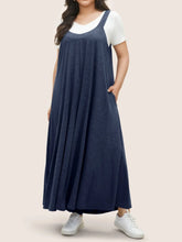 Load image into Gallery viewer, Full Size Pocketed Wide Leg Overalls
