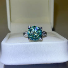 Load image into Gallery viewer, 5 Carat Moissanite Zircon 925 Sterling Silver Ring
