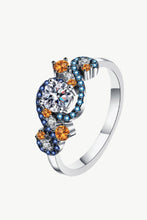 Load image into Gallery viewer, Moissanite Contrast 925 Sterling Silver Ring
