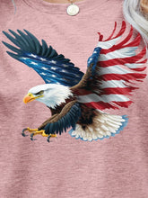 Load image into Gallery viewer, US Flag Eagle Graphic Tee
