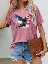 Load image into Gallery viewer, US Flag Eagle Graphic Tee
