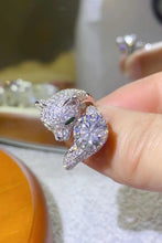 Load image into Gallery viewer, 2 Carat Moissanite Adjustable Cat Ring
