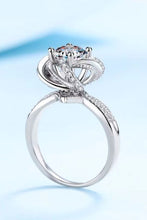 Load image into Gallery viewer, 2 Carat 925 sterling silver Floral Ring
