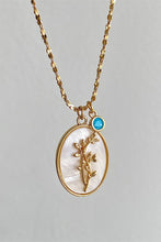 Load image into Gallery viewer, Flower Shell Pendant  Necklace
