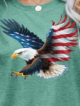 Load image into Gallery viewer, US Flag Eagle Graphic Tee
