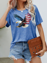 Load image into Gallery viewer, US Flag Eagle Graphic Tee
