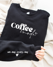 Load image into Gallery viewer, COFFEE MODE SWEATSHIRT
