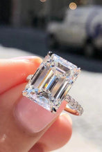 Load image into Gallery viewer, 5 Carat Moissanite Side Stone Ring
