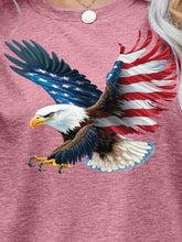 Load image into Gallery viewer, US Flag Eagle Graphic Tee
