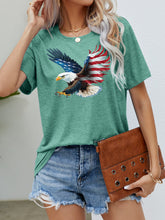 Load image into Gallery viewer, US Flag Eagle Graphic Tee
